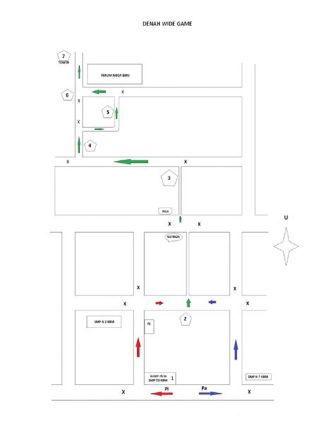 denah  games activities