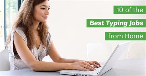 10 Of The Best Typing Jobs From Home Vital Dollar