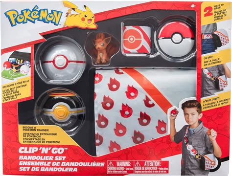 Amazon Pokemon Pkw Clip N Go Bandolier Set Includes Inch