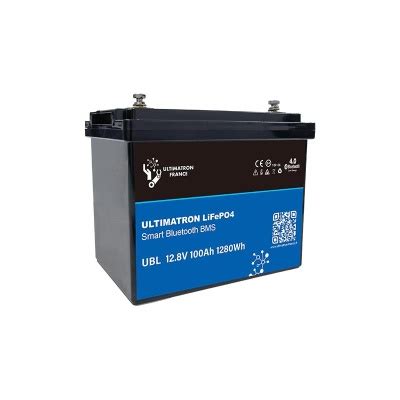 Ultimatron Batterie Lithium V Ah Lifepo Ubl