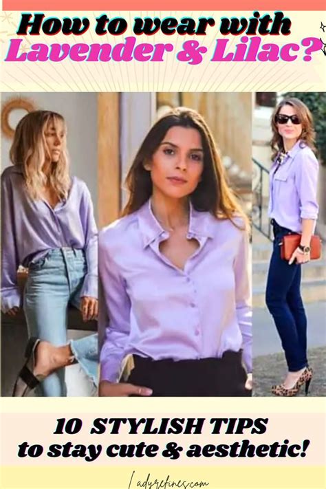 10 Aesthetic Outfits Lavender And Lilac Outfit Ideas Casual Fashion Advice Woman Tips Outfits