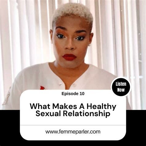 What Makes A Healthy Sexual Relationship