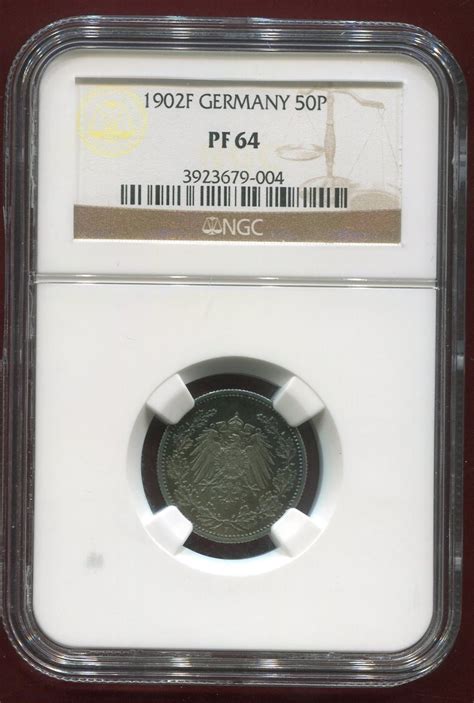 Kaiserreich German Empire Pfennig F Sehr Seltener Typ Ngc