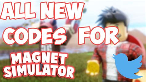 All New Twitter Codes For Magnet Simulator Youtube