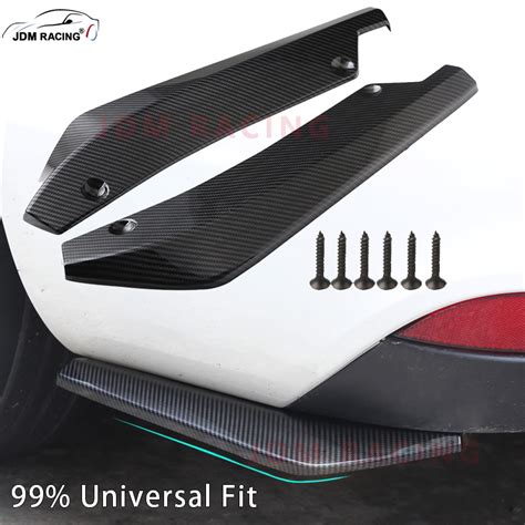 99 Universal For Most Car Front Rear Bumper Strip Lip Spoiler Diffuser