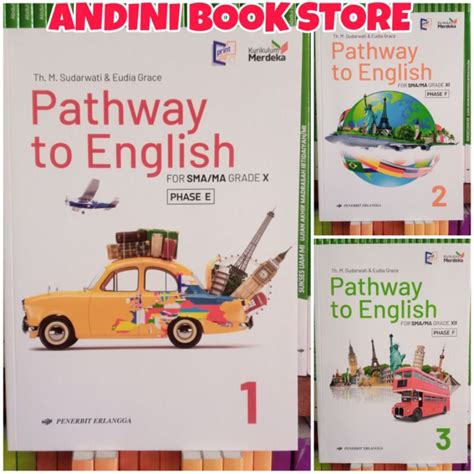 Jual BUKU PATHWAY TO ENGLISH KELAS 10 11 12 SMA MA KURIKULUM MERDEKA