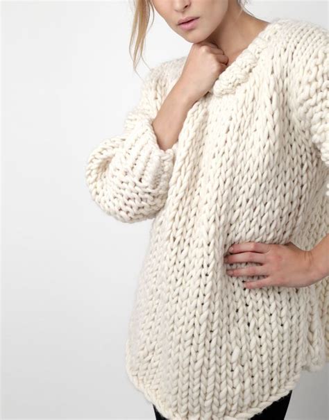 Easy Chunky Sweater Knitting Pattern Free