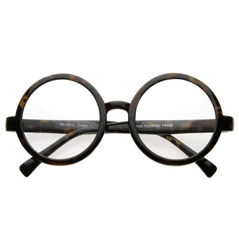 Retro Round Spectacles Clear Lens Glasses 8034 | Retro eye glasses, Round eyewear, Retro eyeglasses