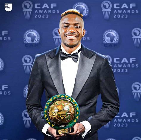 Caf Awards Victor Osimhen Sacr Joueur Africains De Lann E