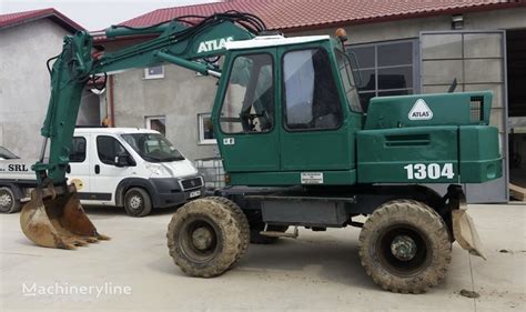 Atlas Wheel Excavator For Sale Romania Lugoj Tp