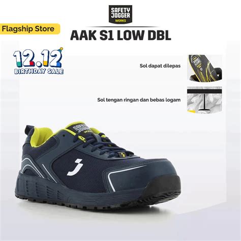 Jual SAFETY JOGGER AAK S1P LOW DBL ORIGINAL Shopee Indonesia