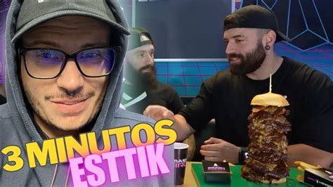 Se Come La Hamburguesa Mas Grande DEL MUNDO EN 3 MINUTOS REACCION A