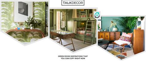 8 Green Room Inspirations That You Can Copy Right Now Talkdecor