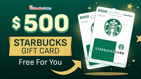 Free $500 Starbucks Gift Card | GetFreebiesToday.com