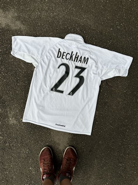 Adidas Vintage 2005 David Beckham Real Madrid Jersey | Grailed