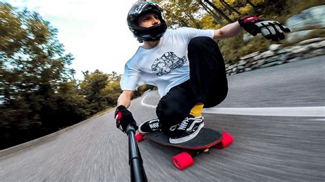 Epic Downhill Longboard Raw Runs Gopro Лонгборд Anton Z Антон