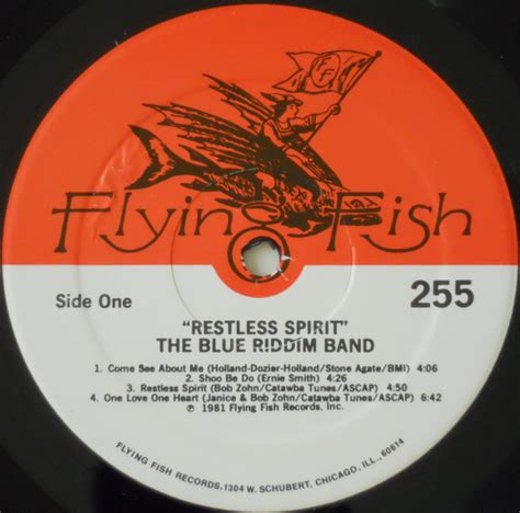 Blue Riddim Band Restless Spirit Flying Fish Ff255 Dizonord