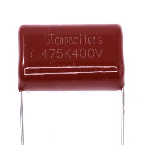 CBB21 4,7UF 400VDC (±10% K), P = 27,5mm, 11,5x19,5x28,5mm ...