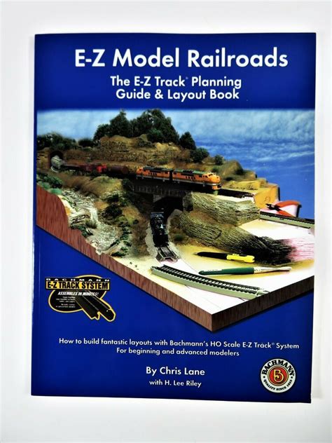 Paperback Book E Z Model Railroads Track Planning HO Scale Bachmann