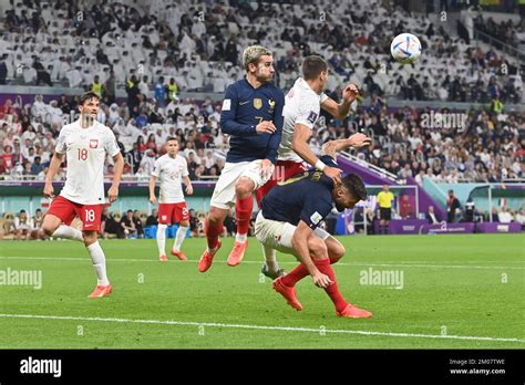 Doha Katar 04th Dec 2022 From Left Antoine Griezmann Fra Kiwior