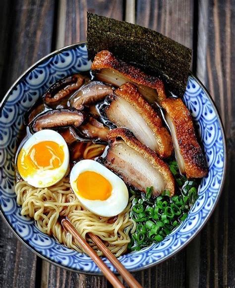 Delicious Shoyu Ramen with Crispy Pork Belly