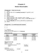 Sol Man Chapter Notes Receivable Ia Part A Docx Chapter Notes