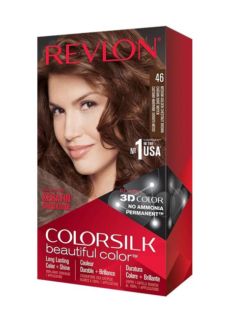 Revlon Colorsilk Tinte De Cabello Permanente Tono Casta O Cobrizo