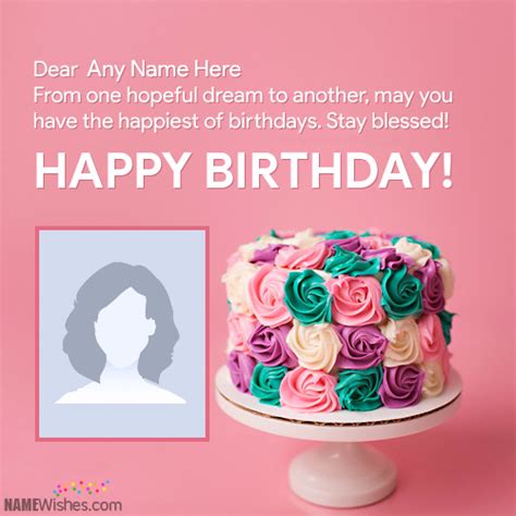 Special Happy Birthday Wishes With Name and Photo