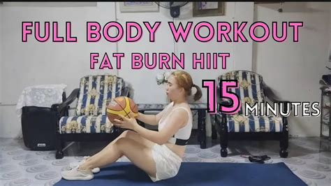 Min Full Body Workout Fat Burn Hiit No Equipment Marjz Tv