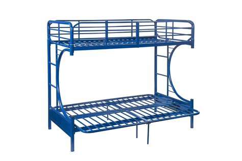 Eclipse Twin Full Futon Bunk Bed In Blue By ACME At Gardner White