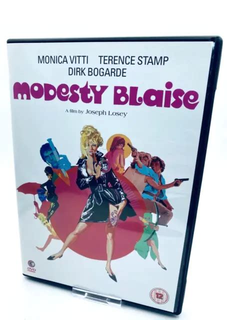 Modesty Blaise Dvd Monica Vitti Terence Stamp Dirk Bogarde Eur