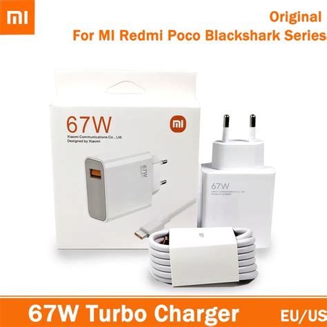 HOT Xiaomi Charger 67W Original Eu Mi 67 Watt Charger Adapter Poco X3