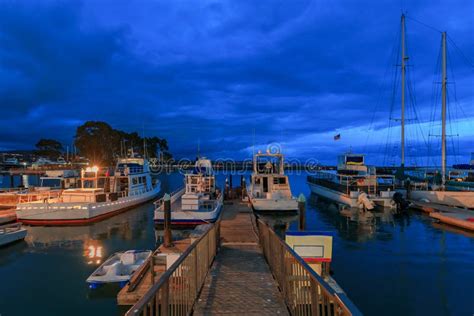 Fishing Boats in Dana Point Harbor, Orange County, Southern California ...