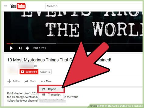 How To Report A Video On Youtube 7 Steps With Pictures