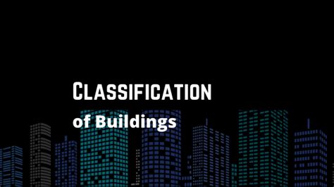 Classification Of Buildings Based On Occupancy With List