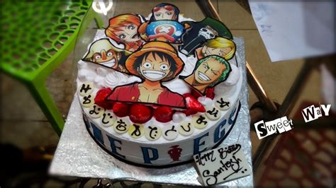 One Piece Theme Cake U Dream A Cake And We Make It Real In Our Sweet