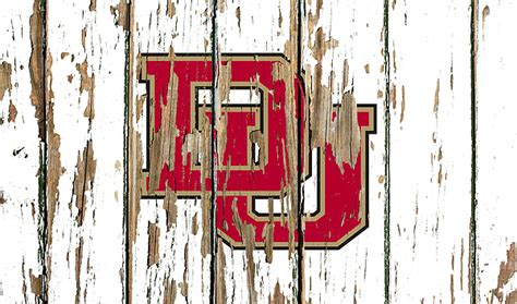 Denver University College Logo Vintage Peeling Paint Barn Wood Greeting ...