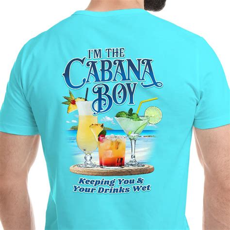 Im The Cabana Boy Keeping Your Drinks Wet T Shirt Islandjay