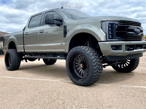 2019 Ford F 250 Super Duty Wheel Offset Aggressive 1 Outside Fender Suspension Lift 6