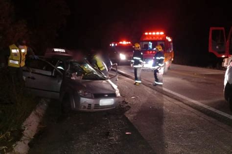 Período de duas horas é marcado por dois acidentes mortes na BR 280