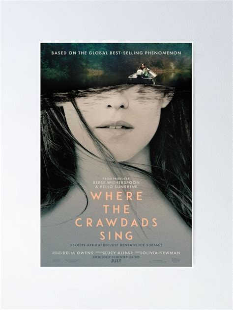 Where The Crawdads Sing 2022 Poster By Jostincott Redbubble