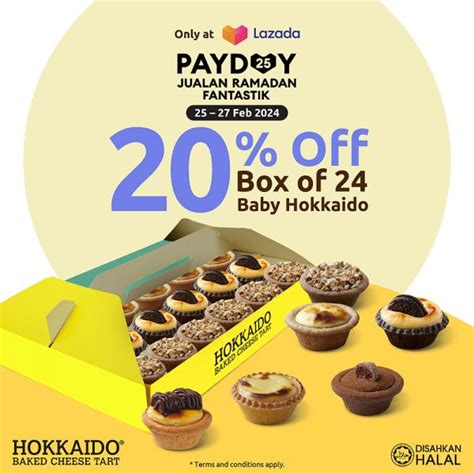 Hokkaido Baked Cheese Tart Payday Sale On Lazada Feb