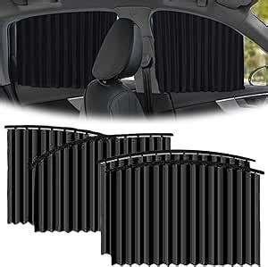 Amazon Pack Car Side Window Sun Shade Slidable Magnetic Car Side