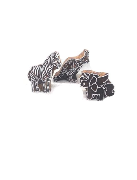 Wooden Stamp Block,hand Carved Indian Wood Block Floral Wooden Stamp