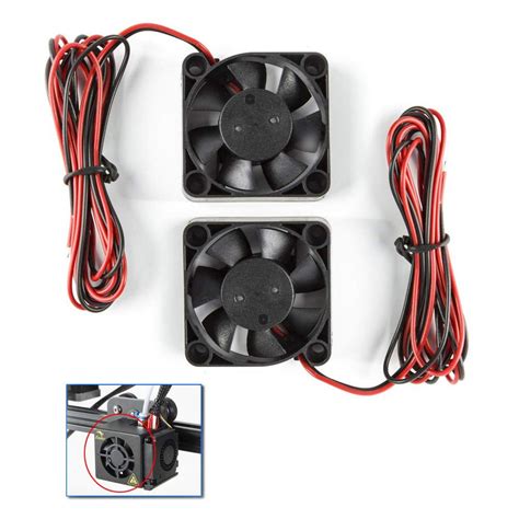 COOLER HOTEND FAN CREALITY VENTILADOR AXIAL 40X40X10 24V ENDER 3 5 V2