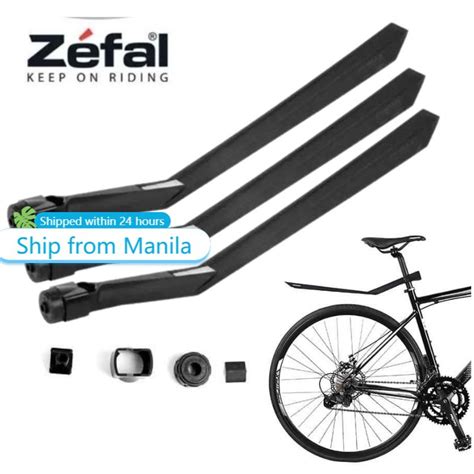 Zefal Fender Deflector Rc Bicycle Universal Rear Mudguard Easy Mount