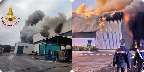 Incendio Al Tmb Di Malagrotta Ipotesi Dolo Al Vaglio Immagini Delle