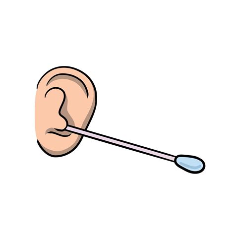 Cleaning The Ears Hygienic Ear Stick Medical Procedure Hearing And