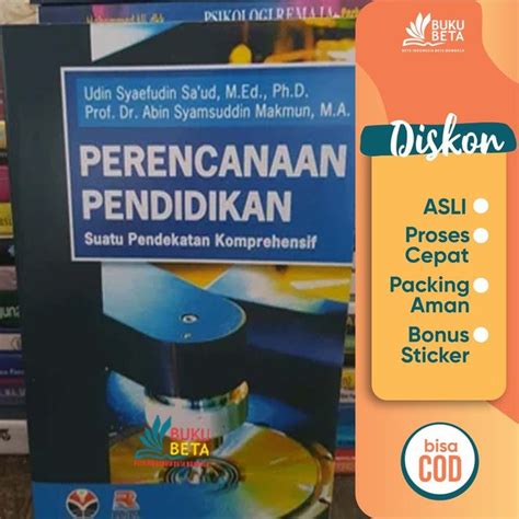 Jual Perencanaan Pendidikan Udin Syaefudin Sa Ud Dkk Di Lapak Buku