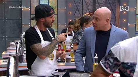 Masterchef Celebrity فاز كارلوس بايز بتحدي صندوق الغموض الذي حصل على تاتان ميخيا على أعصابه